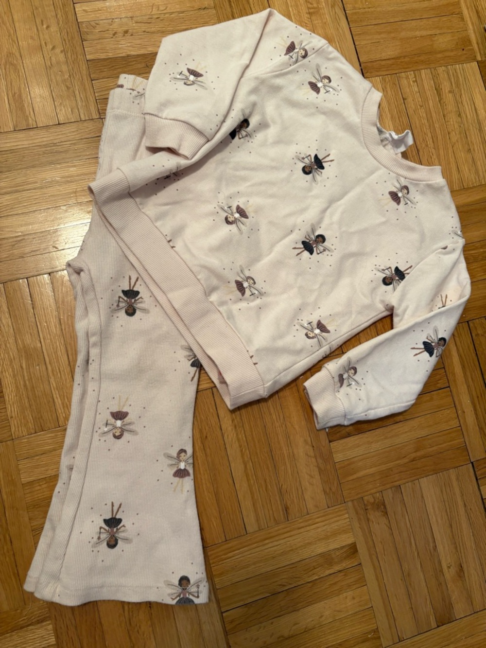 Petit lem matching set longsleeve and legging 2 years